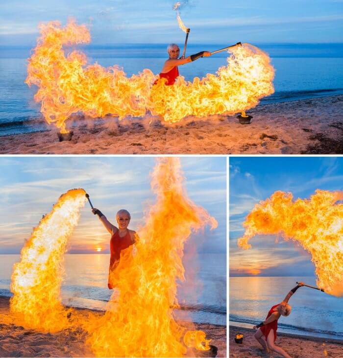 Feuershow Hochzeit