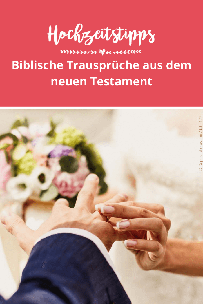 Bibelsprüche zur Hochzeit