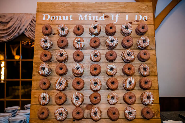 Hochzeit Donuts