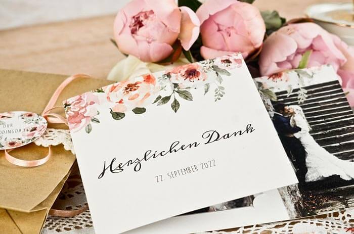 Danksagung Hochzeit Text