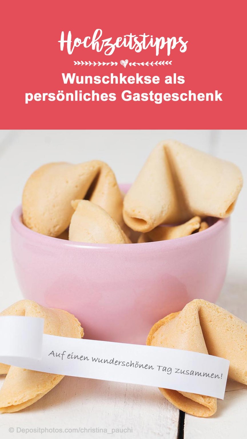 Wunschkeks Die besten Ideen für Glückskekse zur Hochzeit!