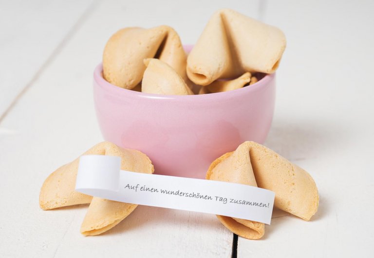 Wunschkeks Die besten Ideen für Glückskekse zur Hochzeit!