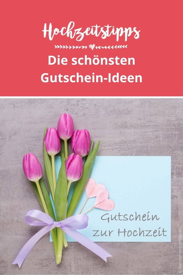 Gutschein zur Hochzeit