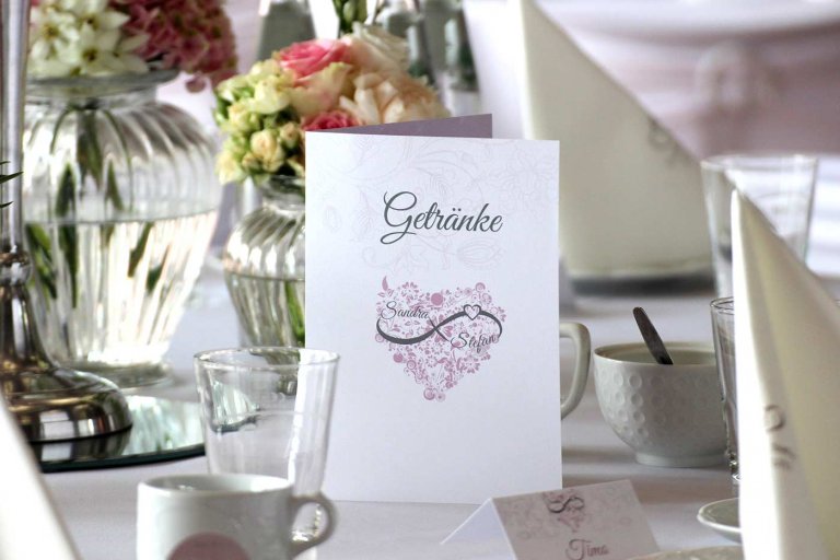 Getränkekarte zur Hochzeit I Tipps, Ideen und Inspirationen