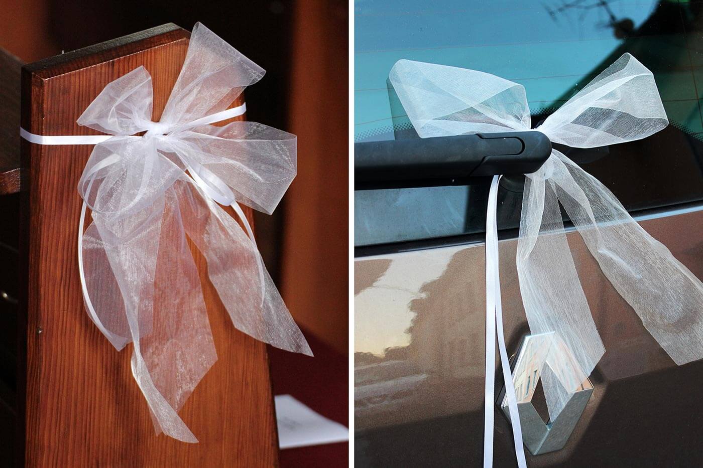 Autoschleifen Bastelanleitung Hochzeit Schnell & einfach!