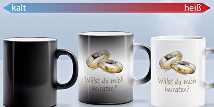 Heiratsantrag Zaubertasse