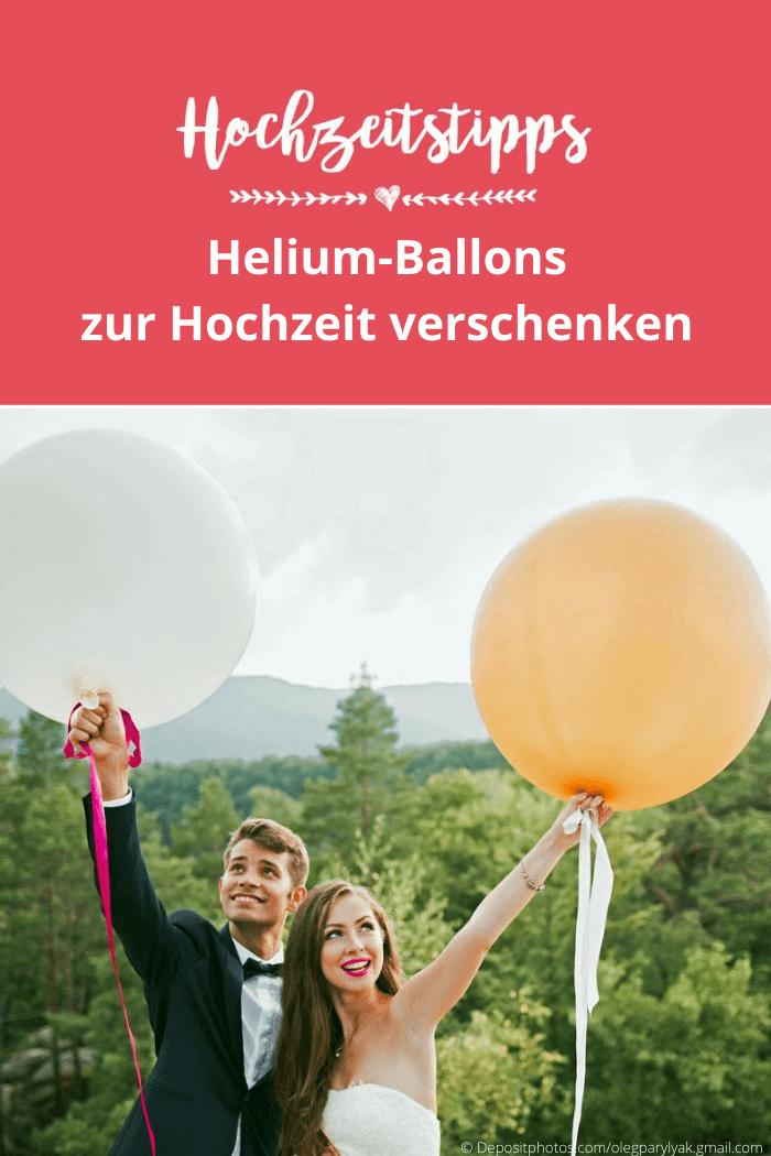 Geschenkballon Hochzeit