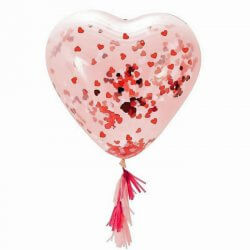 3 Stück  XXL Folienballon Helium Herz Pink Valentinstag Hochzeit Geschenk NEU
