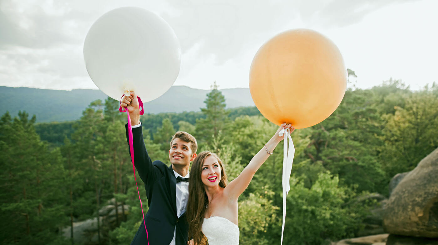 Luftballon Hochzeit