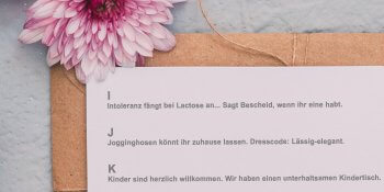 HochzeitsABC Praktische, lustige & nützliche Ideen zur jedem Buchstaben