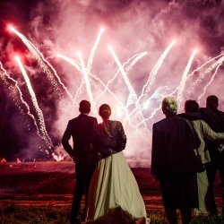 Feuerwerk zur Hochzeit