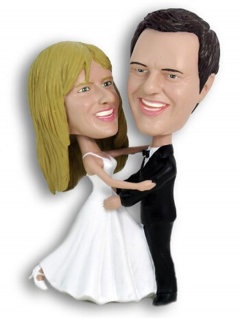 Brautpaar 3D Comicfigur