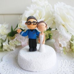 Cake Topper Hochzeit personalisiert