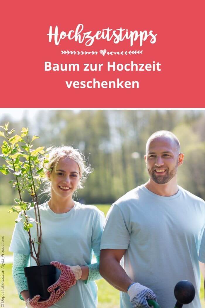 Baum zur Hochzeit schenken