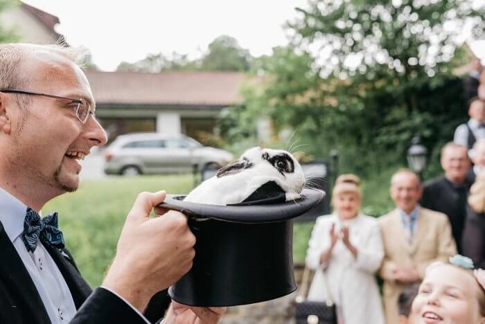 Zauberer für Hochzeit