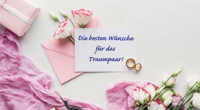 Die wünsche brauteltern für Hochzeitswuensche Der