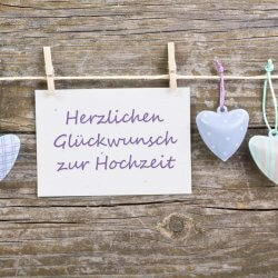 Hochzeitsglückwünsche
