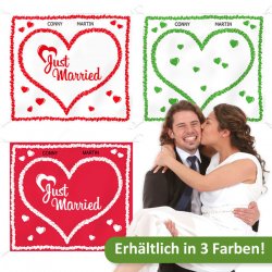 Hochzeit Herz ausschneiden