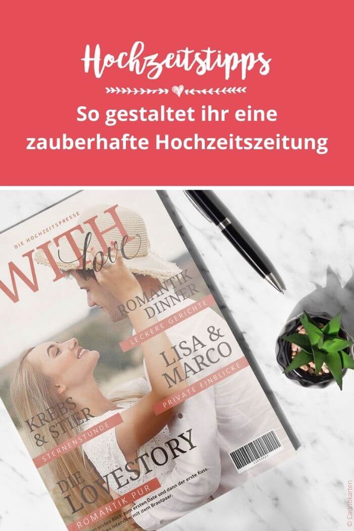 Hochzeitszeitung So Gestaltet Ihr Ein Professionelles Magazin In 5 Schritten