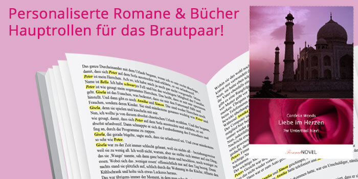 Personalisiertes Buch Hochzeit