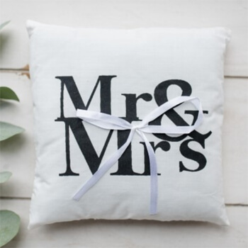 Ringkissen Mr Mrs