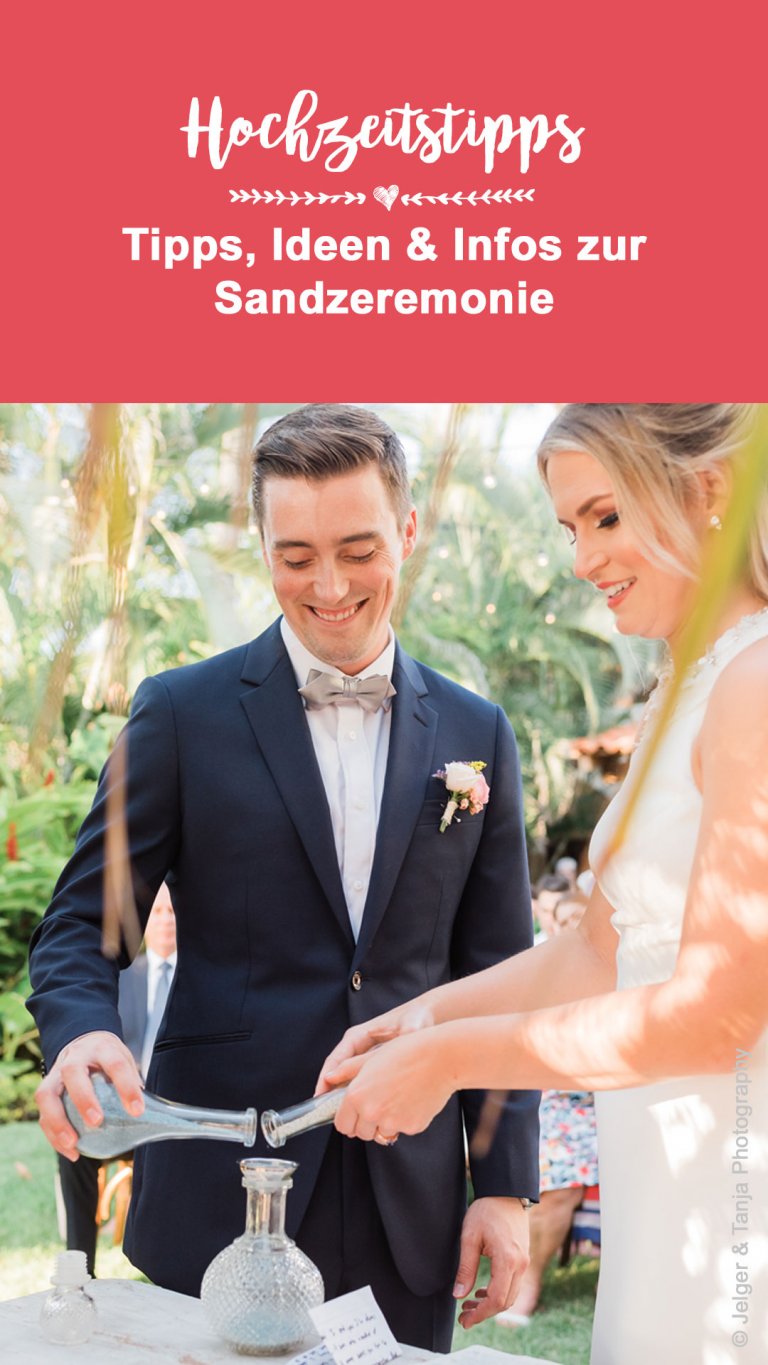 Sandzeremonie So feiert ihr das romantische Hochzeitsritual