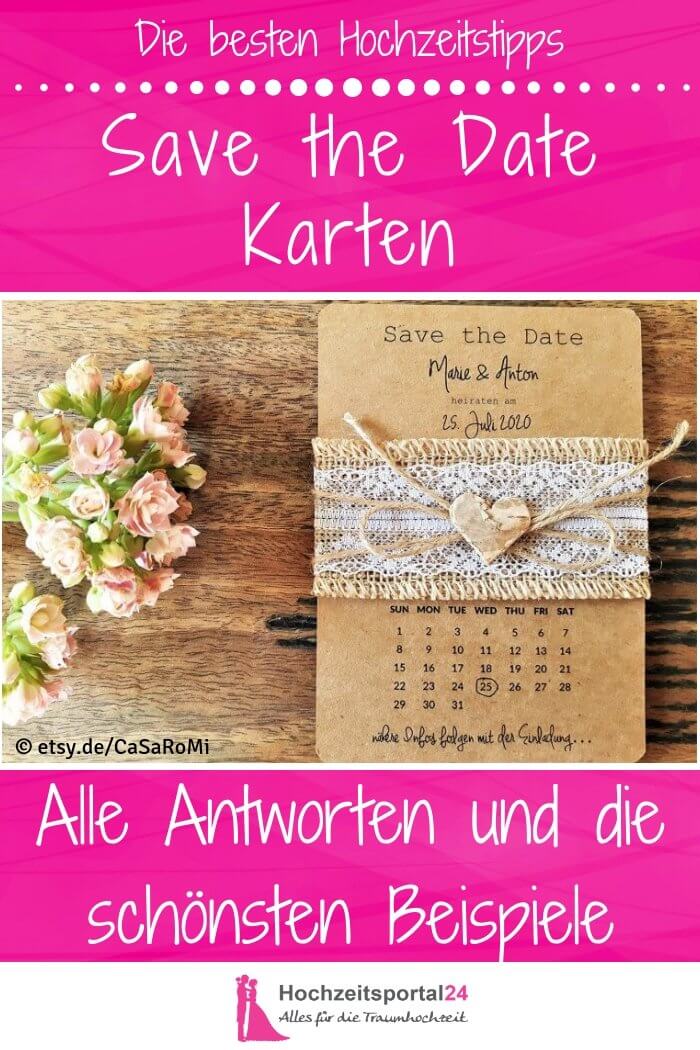 Save The Date Karten Zur Hochzeit Tipps Beispiele Inspirationen