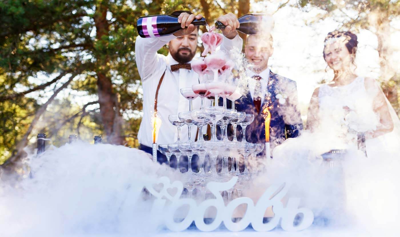 Sektempfang zur Hochzeit Die 25 besten Tipps & Ideen