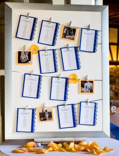 Sitzordnung Hochzeit 30 kreative Ideen & Inspirationen für euren
