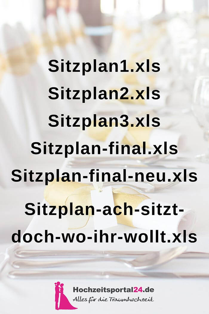 Sitzordnung Hochzeit 30 kreative Ideen & Inspirationen für euren