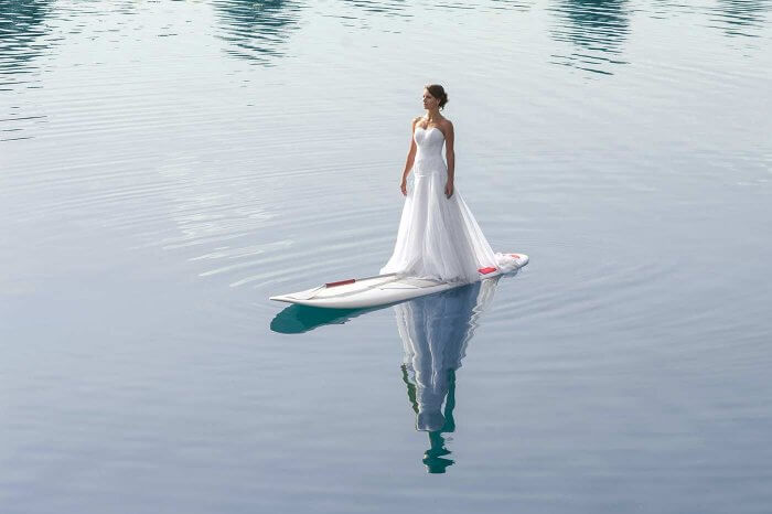 Trash the Dress Stand Up Paddle