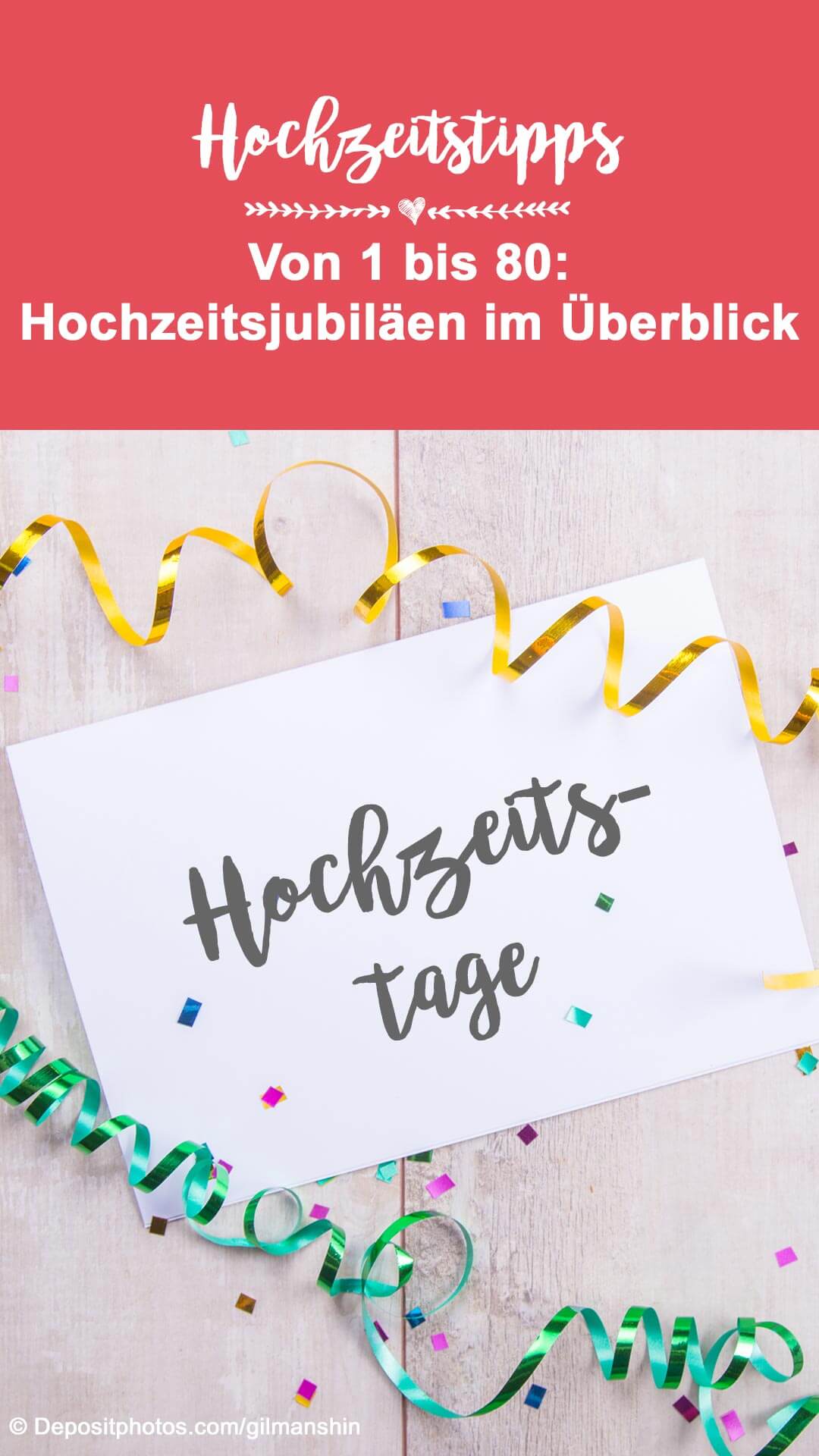 Hochzeitsjubiläen Liste