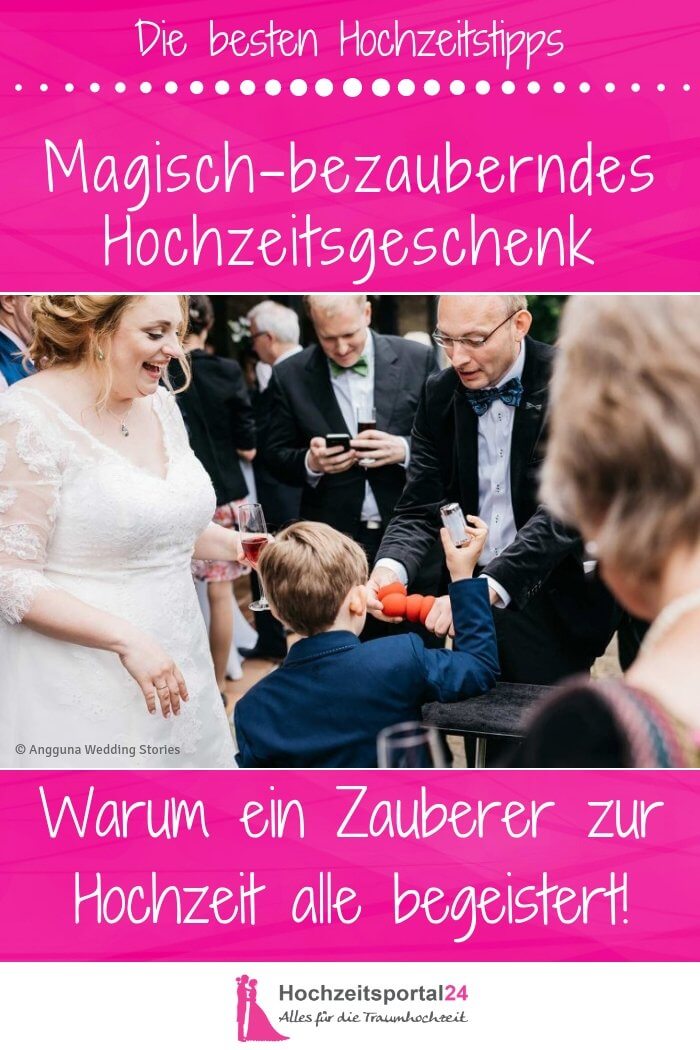 Hochzeitsgeschenk Zauberer