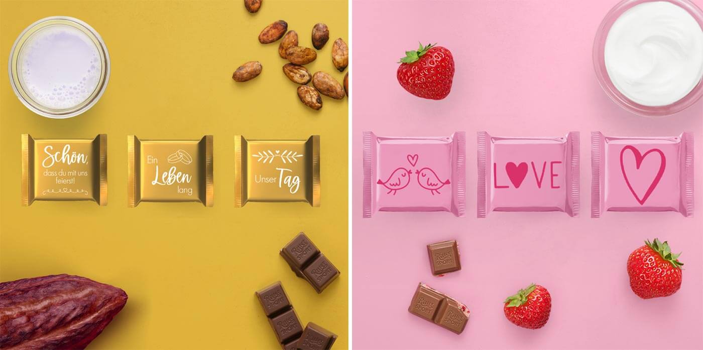 Ritter Sport Gastgeschenk