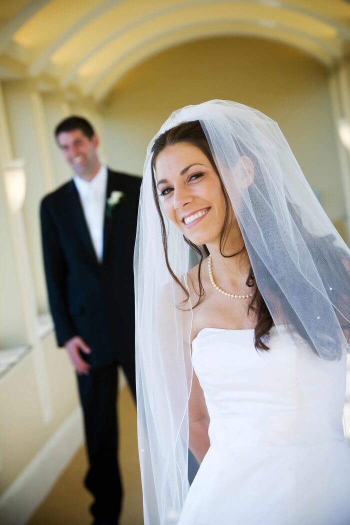 Hochzeit Schleier für die Braut