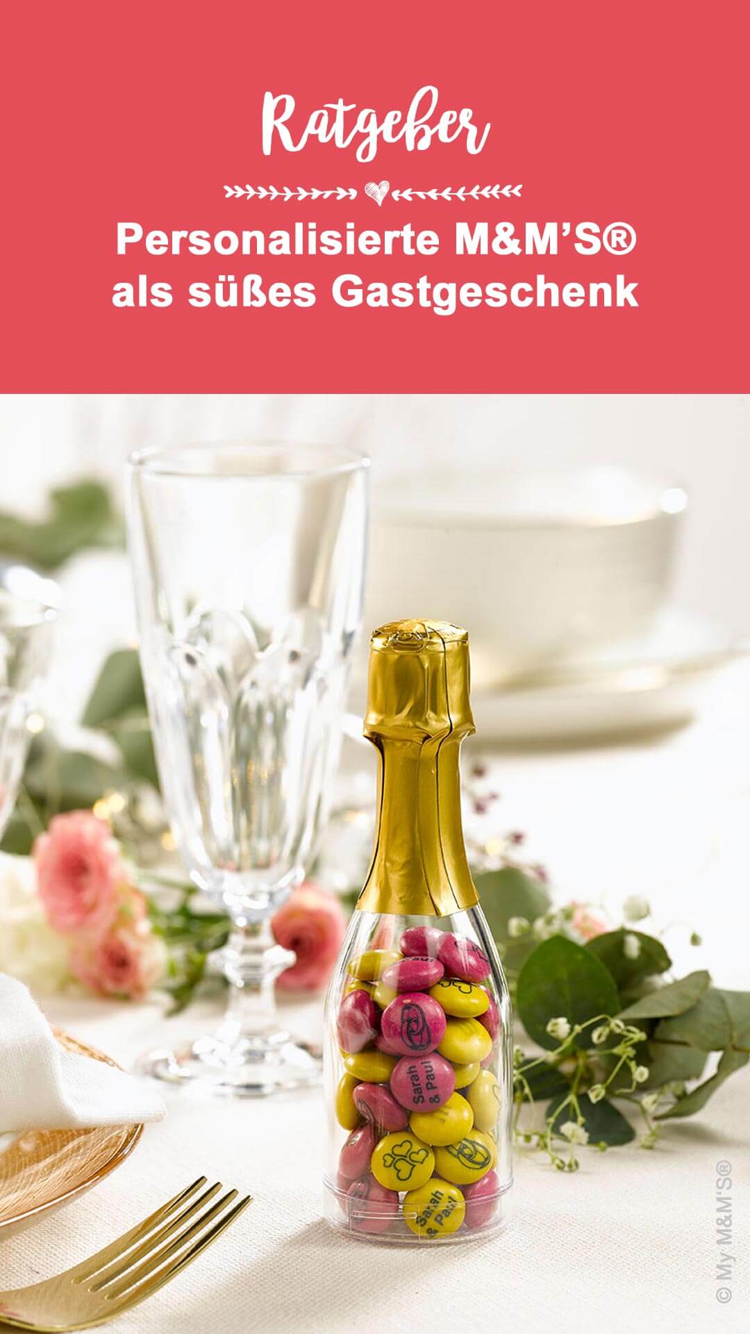 Schokolinsen bedrucken Hochzeit