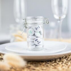 Schokolinsen Hochzeit