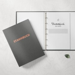 Stammbuch schlicht