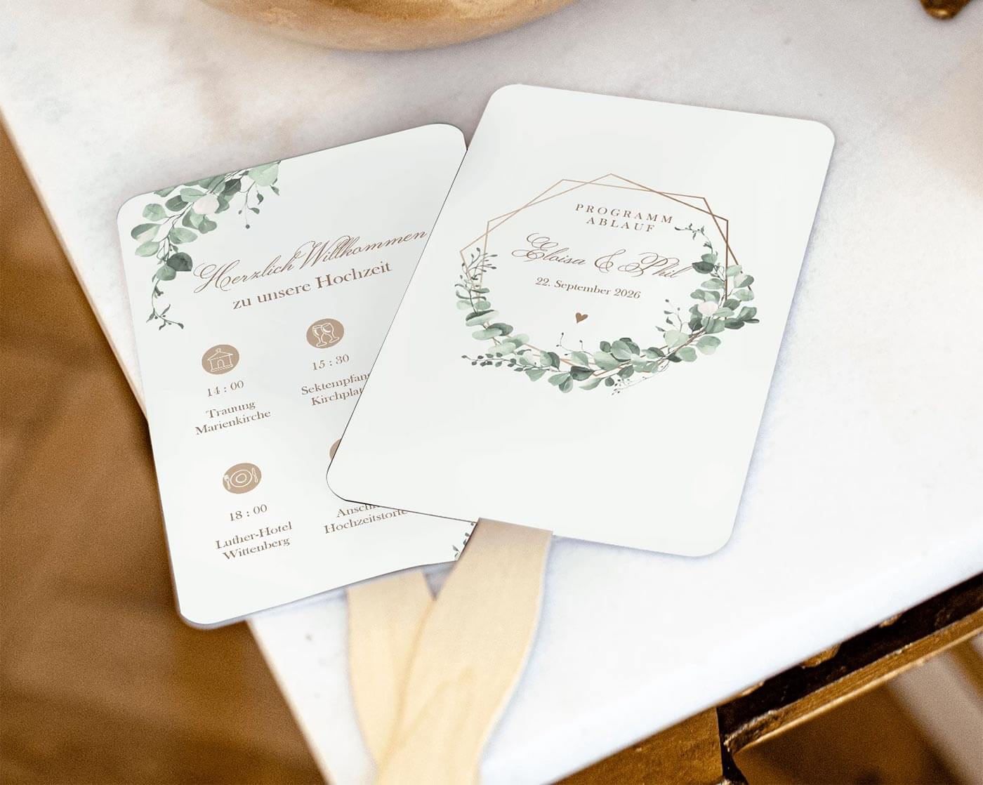 Tagesablauf Hochzeit Vorlage