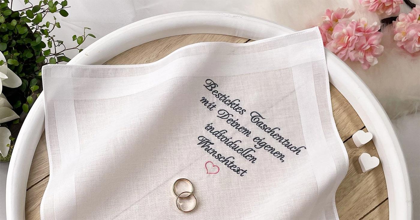 Taschentuch Brautmutter
