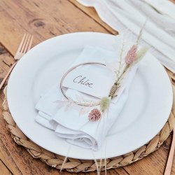 Tischkarten Hochzeit vintage